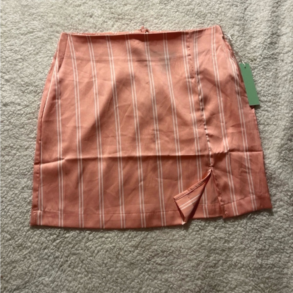 Forever 21 Asymmetrical Pink Mini Skirt Resort Wear
